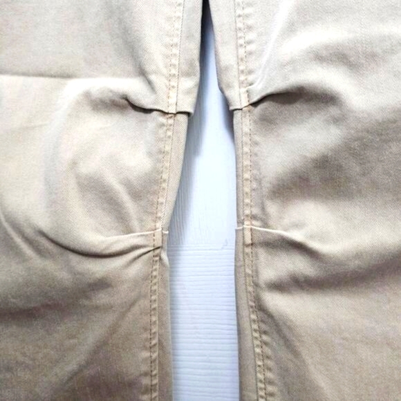 NWT Risen Jeans Women's 13 High Rise Wide Straight Leg Tan Khaki Streetwear - Picture 6 of 11
